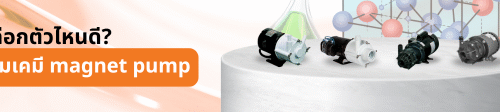 เลือกตัวไหนดี magnet pump