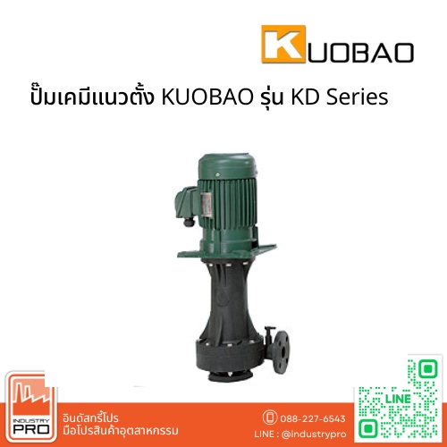 ปั๊มเคมีแนวตั้ง KUOBAO รุ่น KD Series